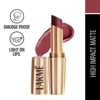 Lakme 9 To 5 Powerplay Priming Matte Lipstick For 16Hr Intense Matte-Rosy Sunday