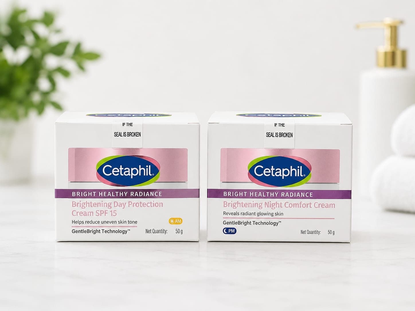 Bright Healthy Radiance Day & Night Combo